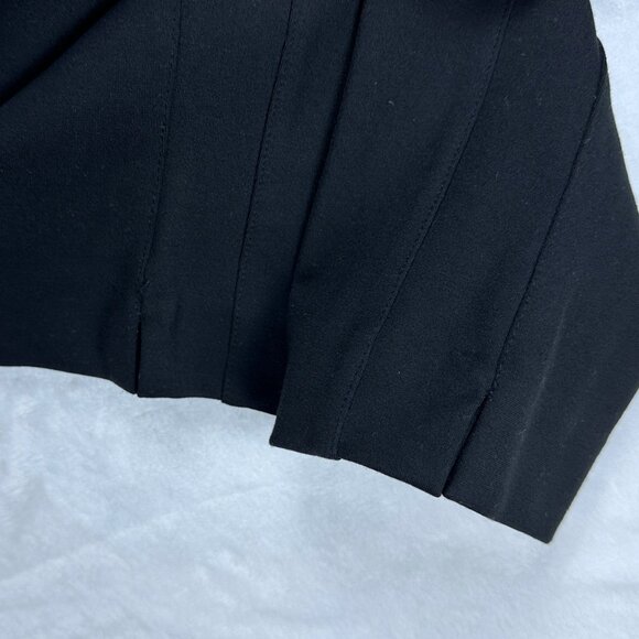 Ecru Womens Classic Black Pull-On Stretch Pants Sz Small Versatile Career Pants - Picture 7 of 11